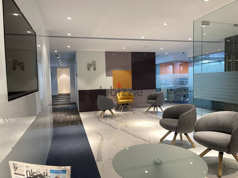 Fully furnished Servicesed offices in Al khuwair 2