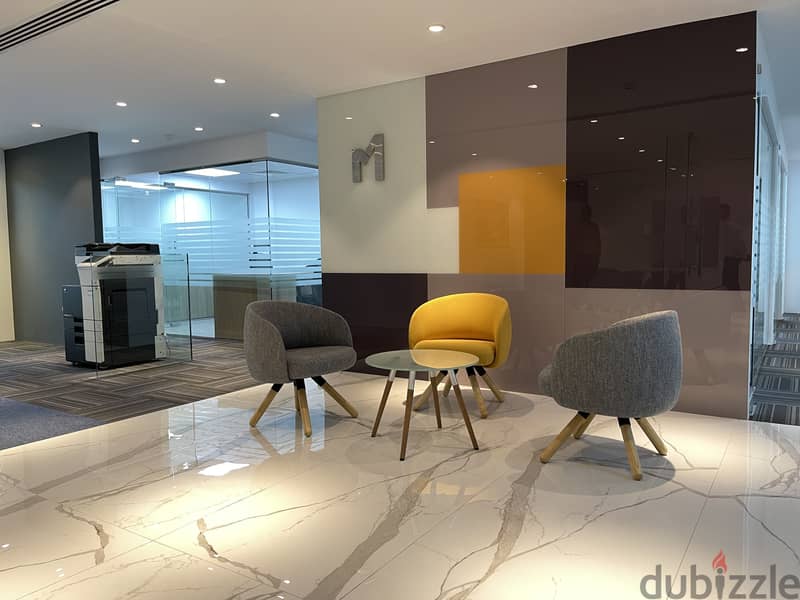 Fully furnished Servicesed offices in Al khuwair 4