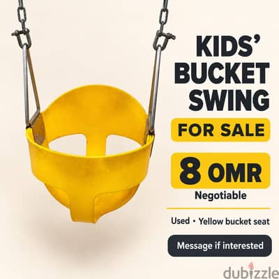 kids bucket swing