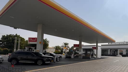 محل للايجار في محطه وقود شال في الموالح/ Shop for rent At Shell Petrol Station in Mawalih