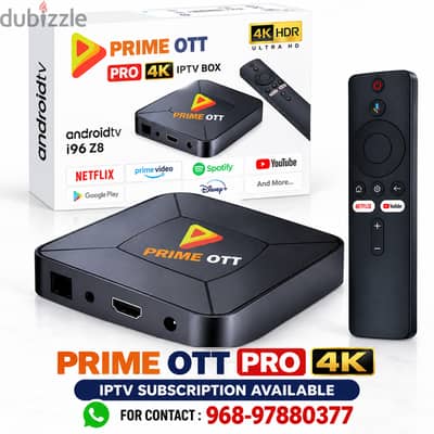 Prime ott pro subscription + other services