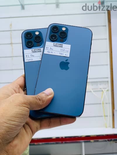 Apple - iPhone 12 Pro -128 GB - Fine and nice device ايفون