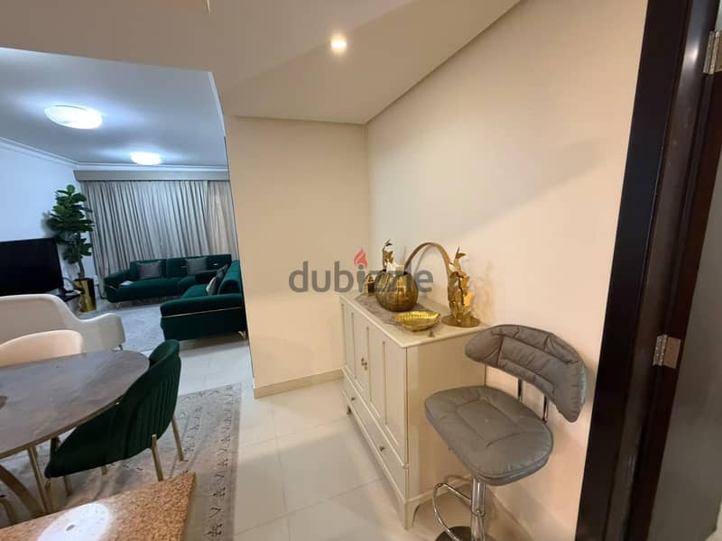 شقة راقية مفروشة بالكامل للايجار في مجمع رمال 1 luxury fully furnished 1
