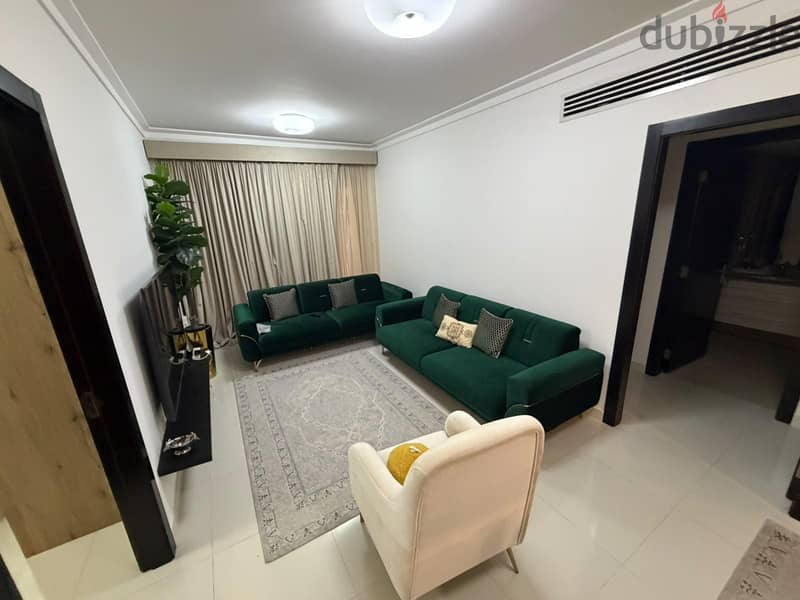 شقة راقية مفروشة بالكامل للايجار في مجمع رمال 1 luxury fully furnished 10