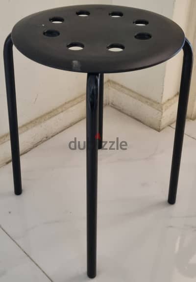 Stool Black 45cm