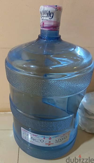 WATER BOTTLES-OMAN OASIS (2 Nos), AL AFIA (1), Empty without water, total 3 nos, Urgent, leaving Oma