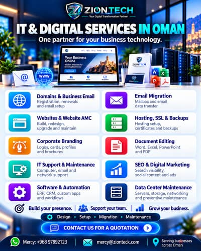 IT & Digital services in Oman