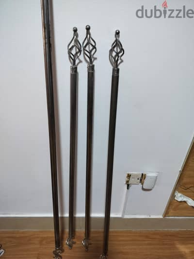 stainless steel curtain rods