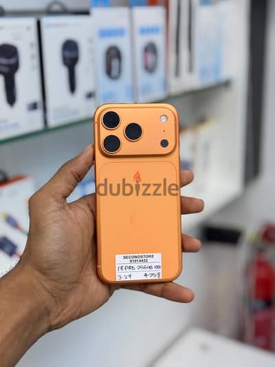 Apple - iPhone 17 Pro-256GB -Great condition phone-warranty 3/27 ايفون