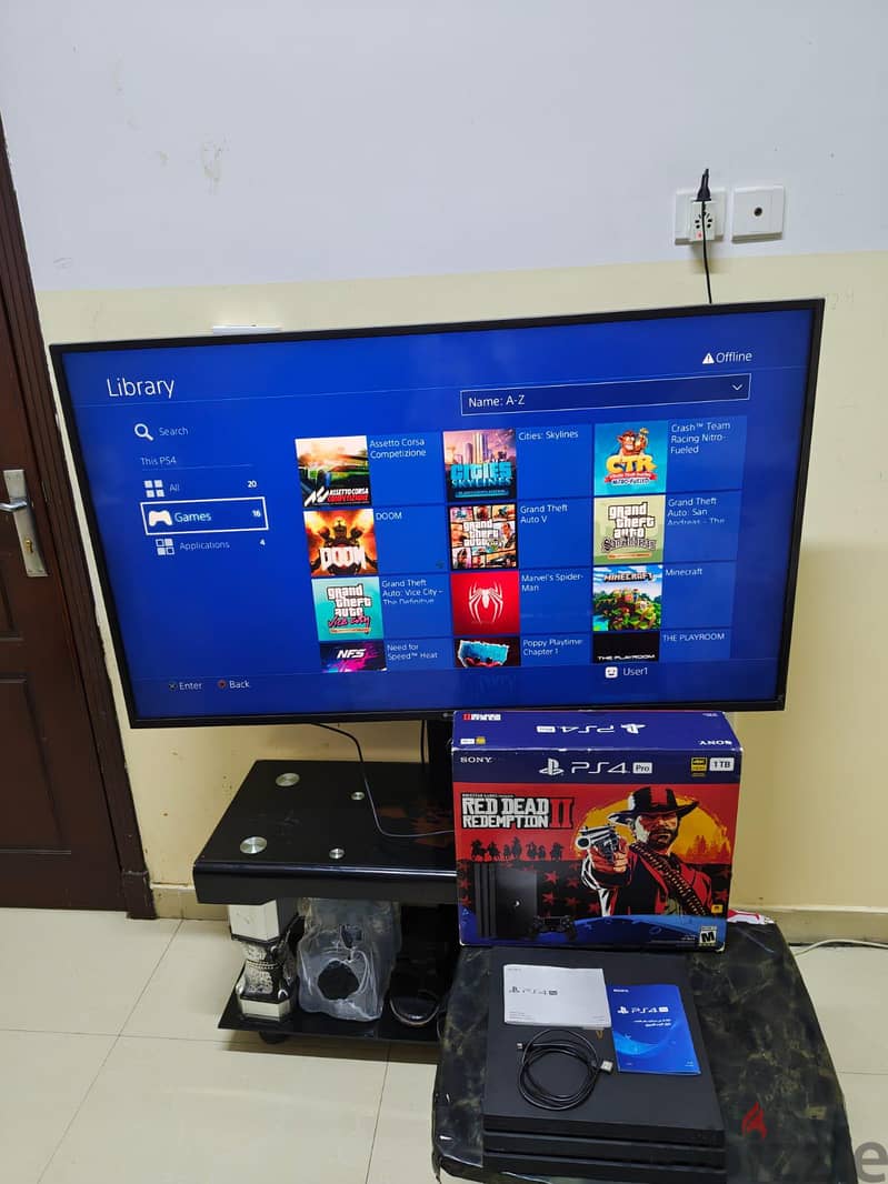PS4 Pro 1TB (CUH-7200 Quiet Model) – Fully Modded 9