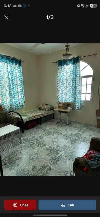 room for rent in ghubra 120 omr