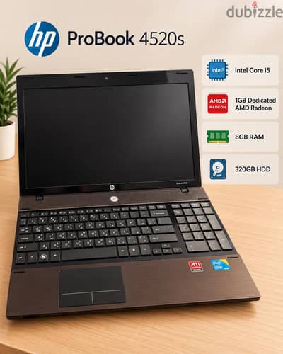 HP laptop (cpu i5/Ram 8/HDD 500/Radeon GPU)