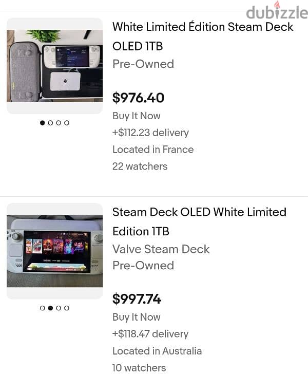 Valve Steam Deck OLED - Limited Edition White (1TB) 4