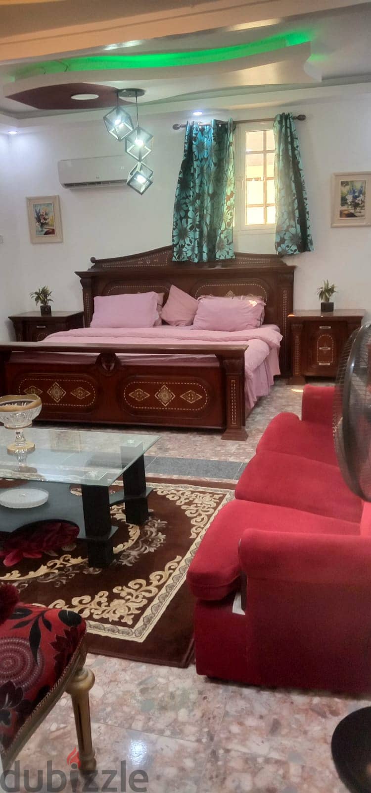 town  house  of two bed rooms and two bath rooms  a kitchen  fully furnished 7