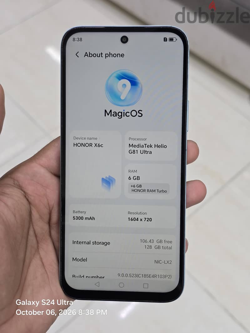 Honor X6c (128/6) gb 6