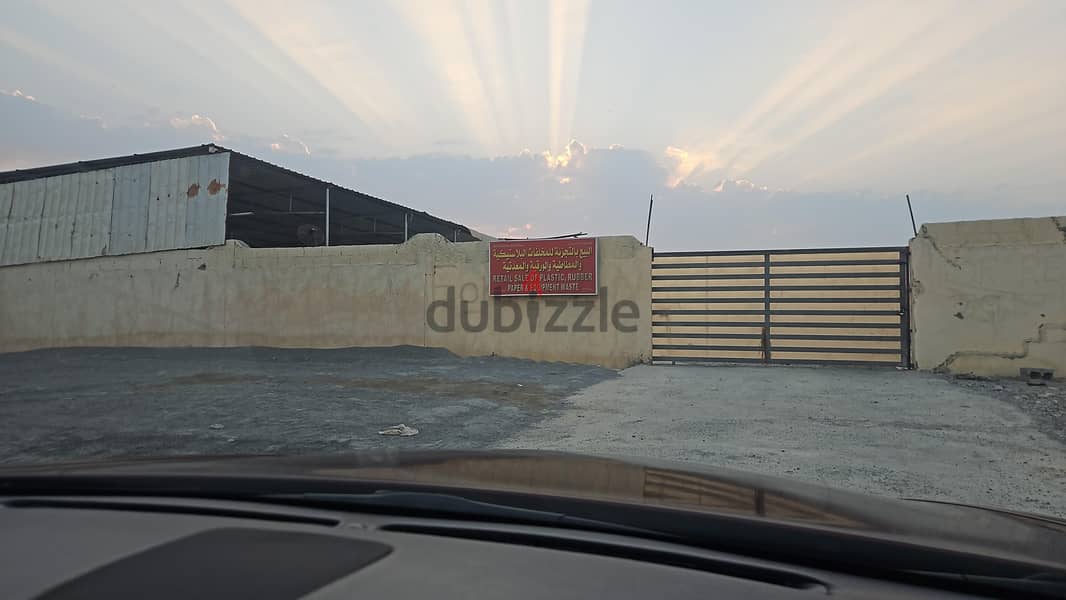 Industrial land for rent in Barka 1