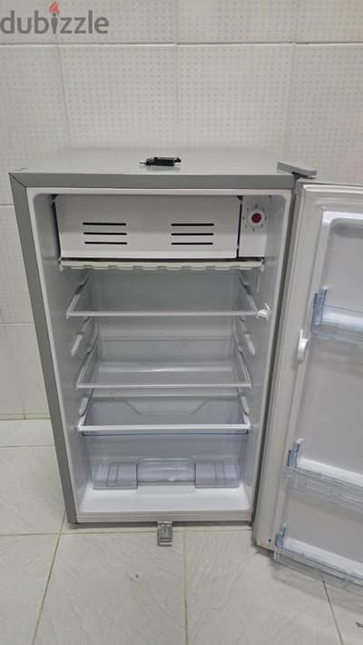 90 liter refrigerator, Flexy brand, new and mint condition.
