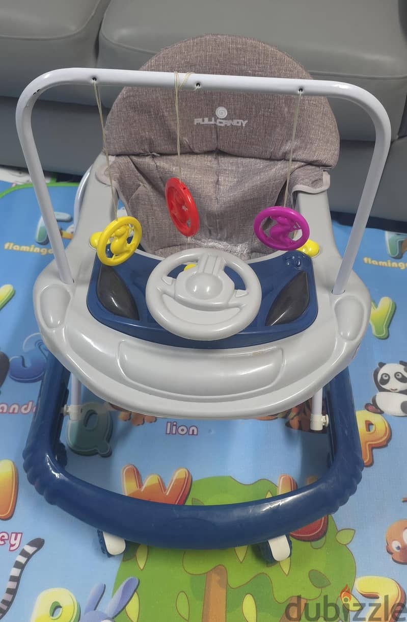 Baby Walker with Music & Toys - Excellent Condition 2