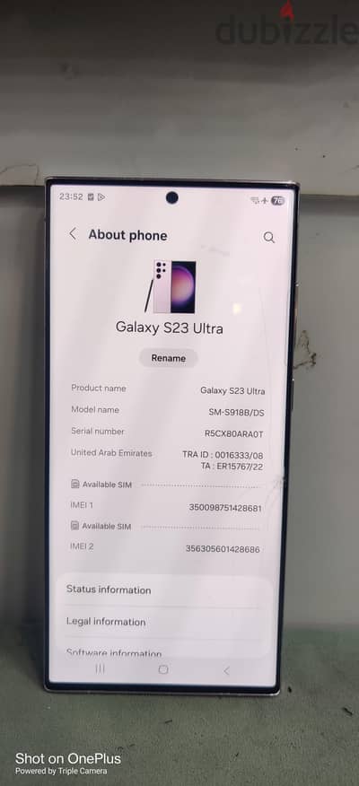Samsung S23 Ultra