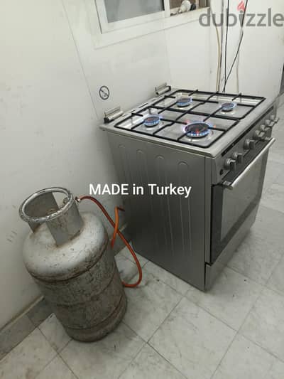 like new cooking range with cylinder