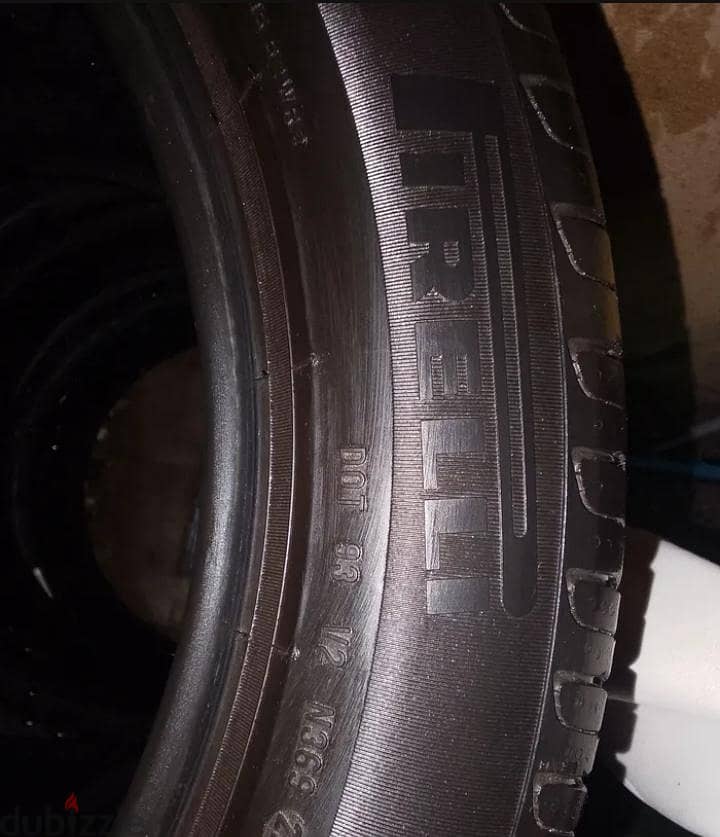 4 اطارات بيريللي 245/50 R18 نظافة ممتازة 6