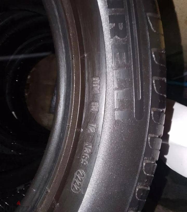 4 اطارات بيريللي 245/50 R18 نظافة ممتازة 7