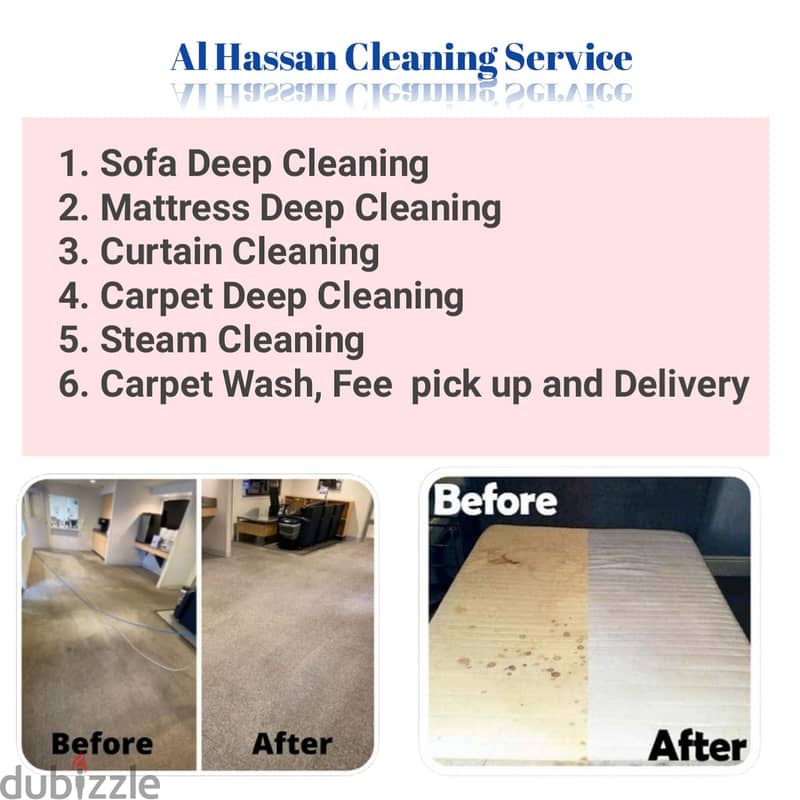 Sofa, Carpet, Matress, House Cleaning service Availabl All Muscat 6