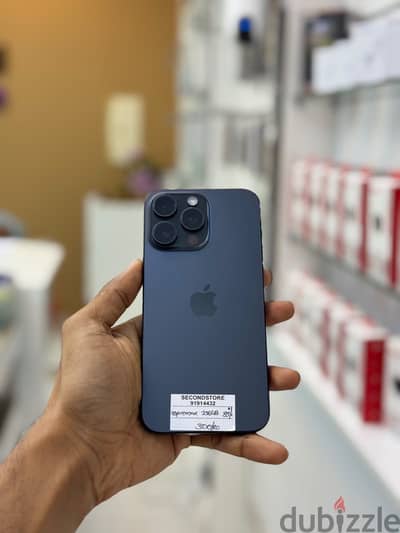 Apple - iPhone 15 Pro Max 256 GB - ايفون - Good Condition