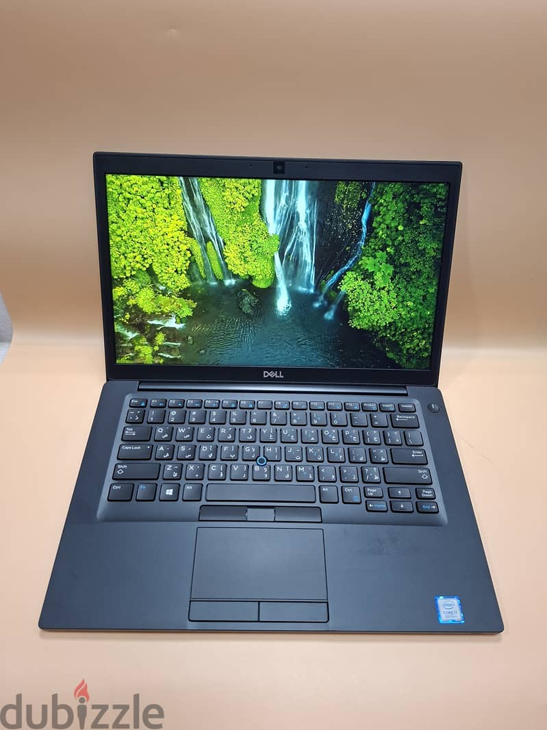 DELL LATITUDE 7490 8th GENERATION CORE I7  8GB RAM DDR-4 256GB SSD NVMe 14 INCH SCREEN BACK LIGHT KE 2