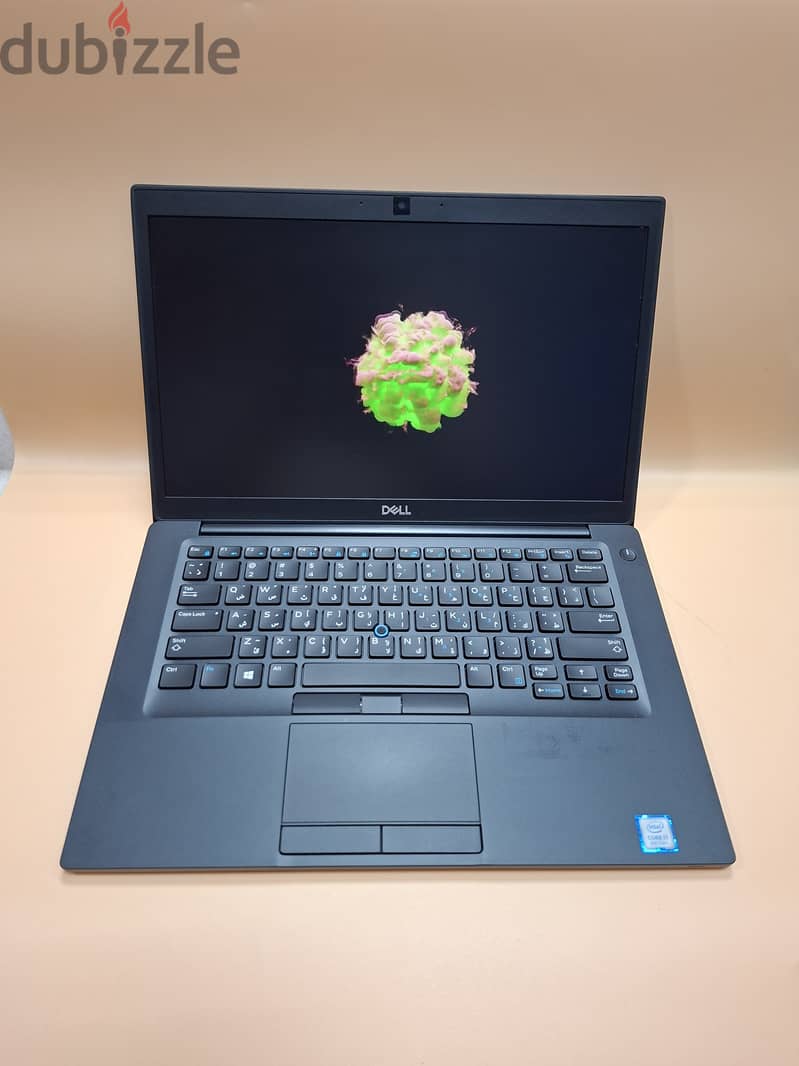 DELL LATITUDE 7490 8th GENERATION CORE I7  8GB RAM DDR-4 256GB SSD NVMe 14 INCH SCREEN BACK LIGHT KE 3