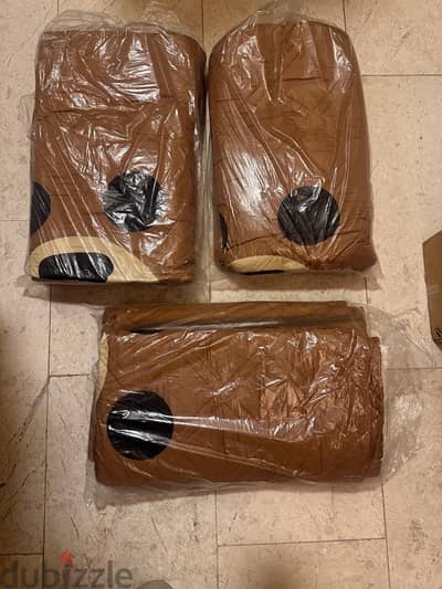 3 pieces Outdoor Mat New 195x130 cm