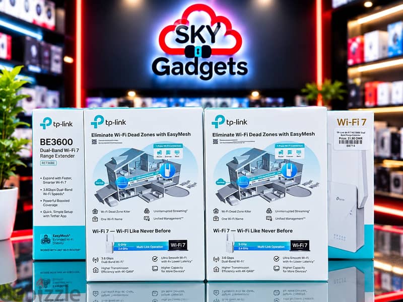 Brand New TP-Link Range Extender in Oman | Extended Coverage 1