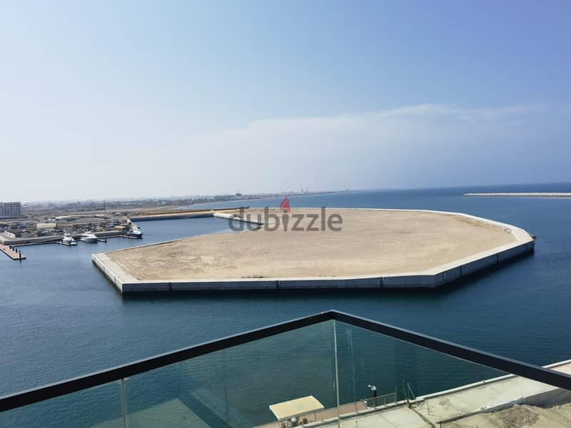 2BR + Maid’s Room | Fully Furnished | Sea & Marina View | Al Mouj 1