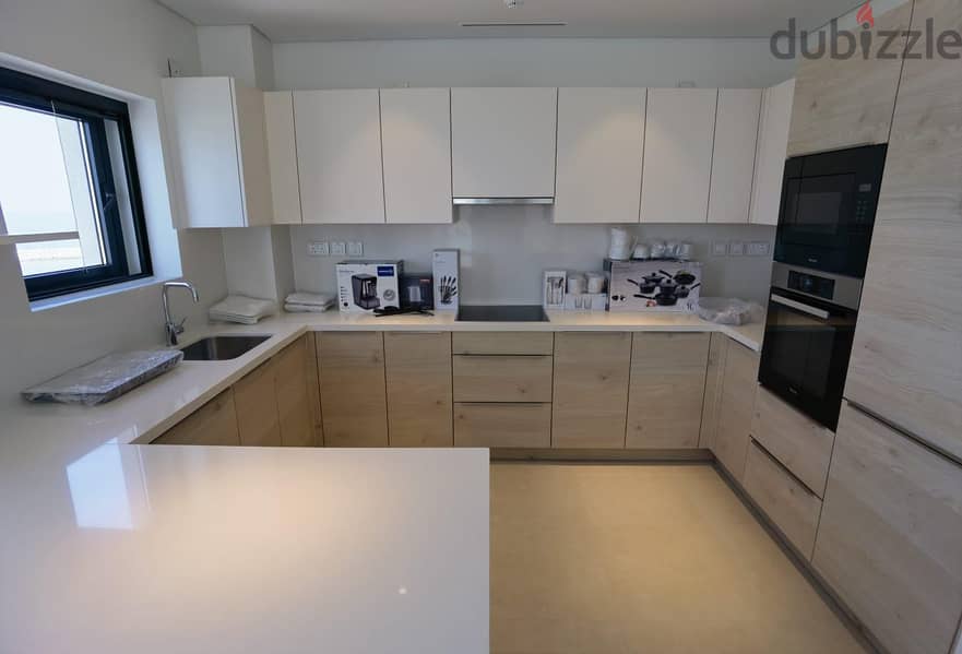 2BR + Maid’s Room | Fully Furnished | Sea & Marina View | Al Mouj 12