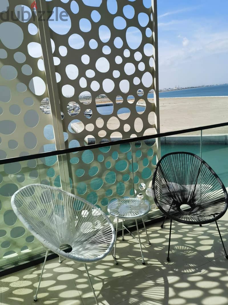 2BR + Maid’s Room | Fully Furnished | Sea & Marina View | Al Mouj 15
