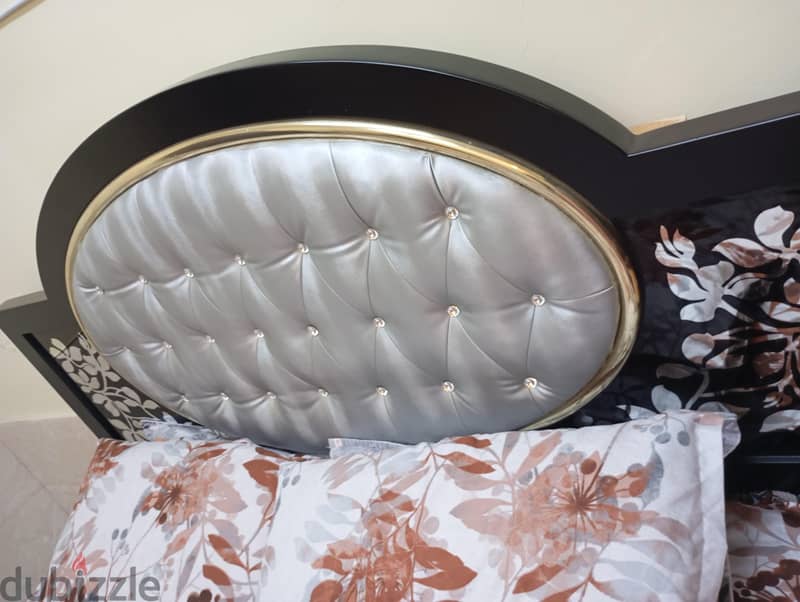 bed with mattress 2