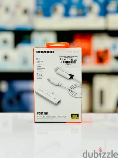 Brand New Porodo Portana HDMI Adapter in Oman | Wireless streaming | Call: 94333521