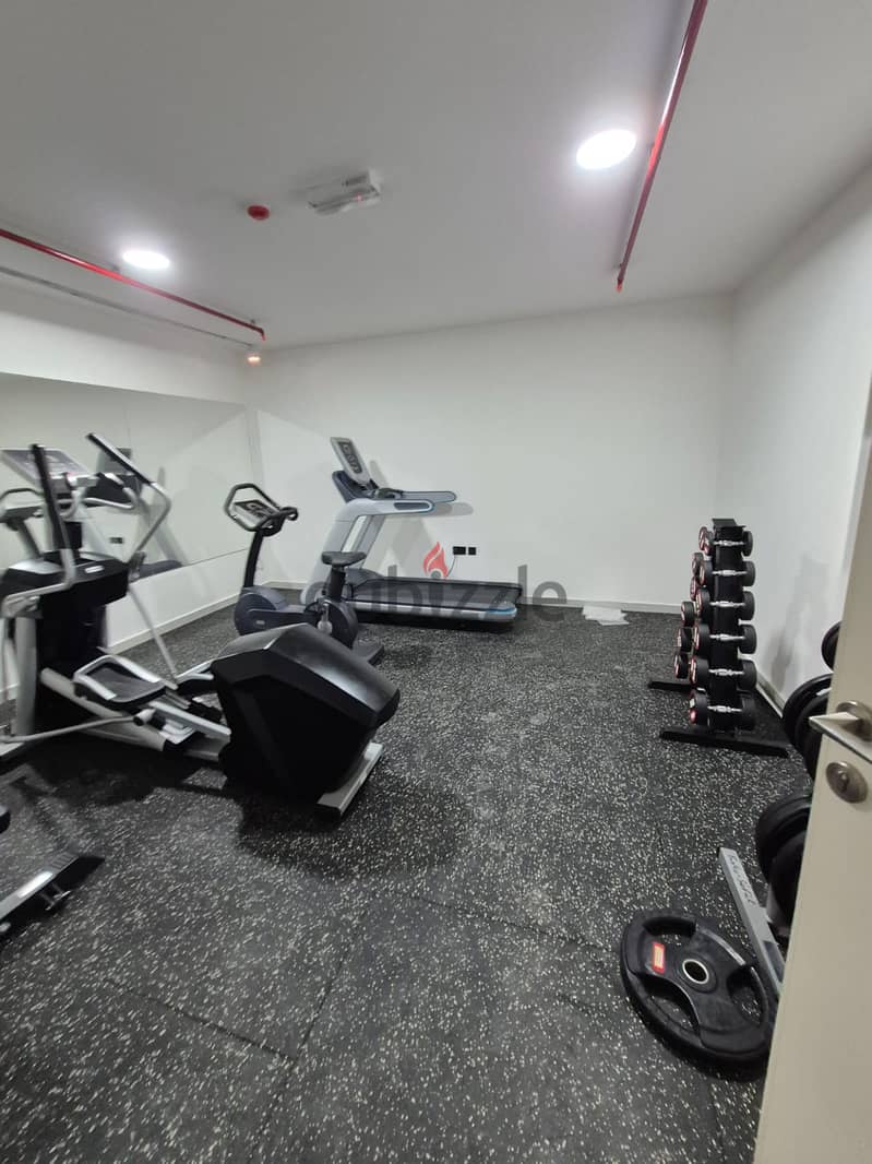 للايجار دوبليكس ف العذيبه ف ارقي مواقع مسقط2BHK Duplex in Al Azaiba - Pool, Gym, Parking & BBQ Area 3