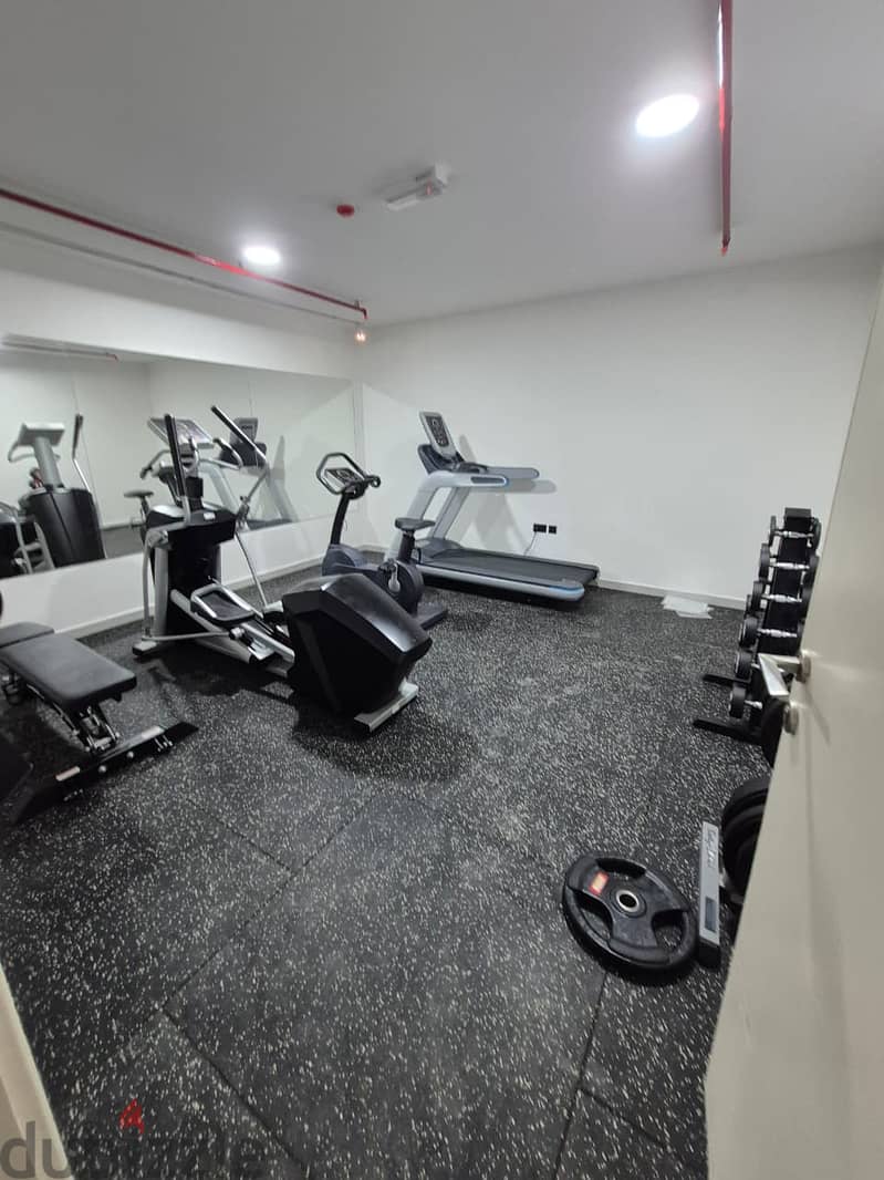 للايجار دوبليكس ف العذيبه ف ارقي مواقع مسقط2BHK Duplex in Al Azaiba - Pool, Gym, Parking & BBQ Area 19
