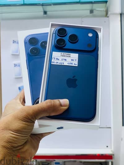 Apple - iPhone 17 Pro -1 TB - Fabulous performance- with box ايفون