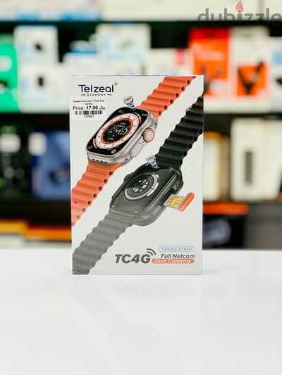 Brand New Telzeal TC4G Smartwatch in Oman | Dual Camera | Call: 94333521