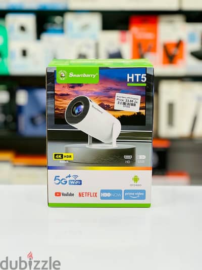 Brand New Smartbarry HT5 Projector in Oman | Clear Visuals | Call: 94333521