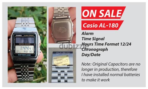 casio Al-180 Japan spec