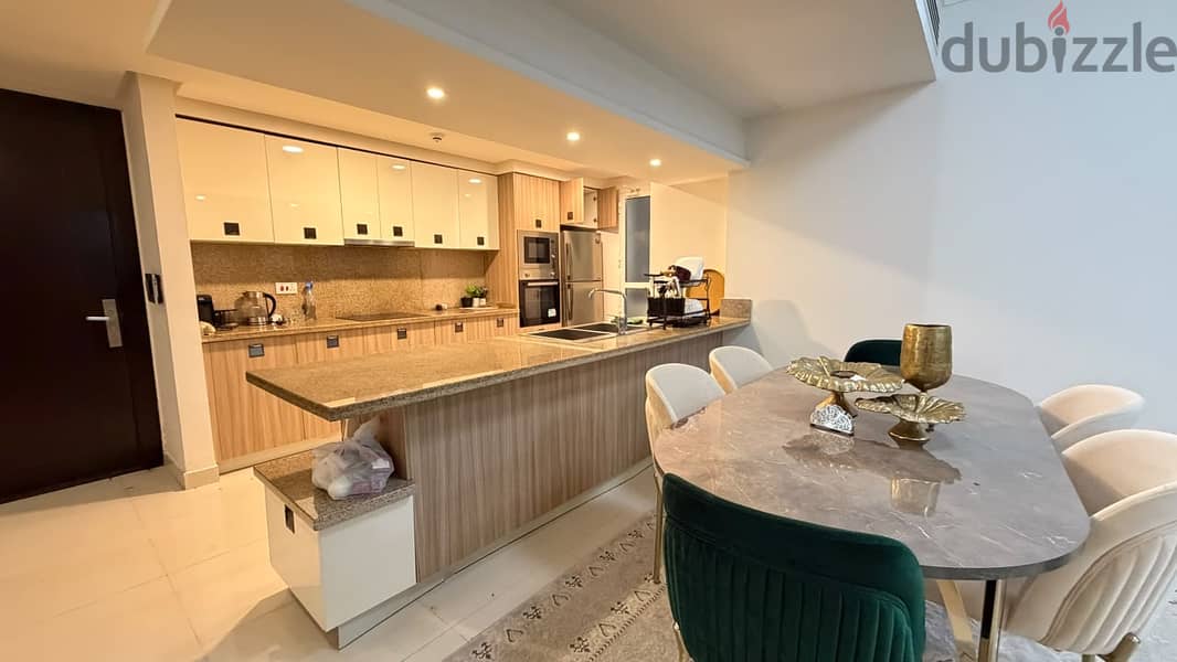شقه للايجار ف بوشر قرب مسجد محمد الامين و شارع المها موقع مميز و حيوي-2BHK For Rent in Boushar 5