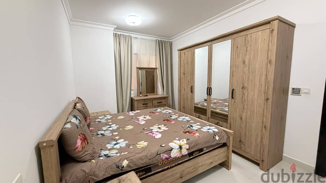 شقه للايجار ف بوشر قرب مسجد محمد الامين و شارع المها موقع مميز و حيوي-2BHK For Rent in Boushar 7