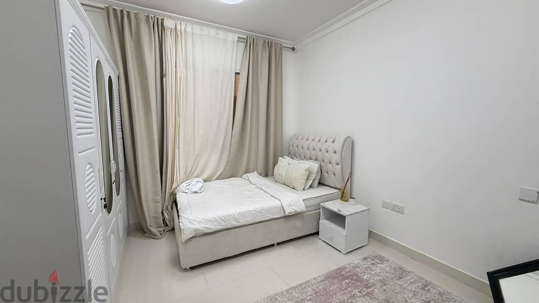 شقه للايجار ف بوشر قرب مسجد محمد الامين و شارع المها موقع مميز و حيوي-2BHK For Rent in Boushar 10
