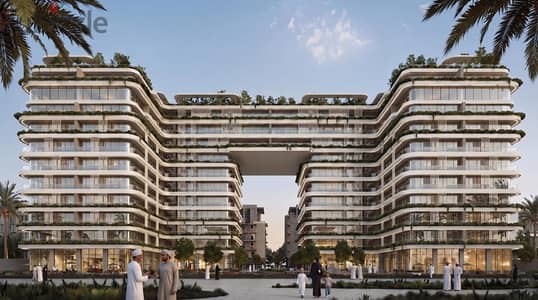 شقة غرفتين بإطلالة مميزة للبيع | Zaha Residence – مدينة السلطان هيثم