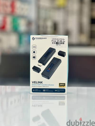 Brand New Powerology Velink Wireless HDMI in Oman | Plug & Play | Call: 79997506