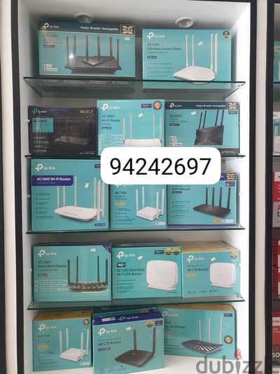 TPLink router range extender selling configuration & cable pulling