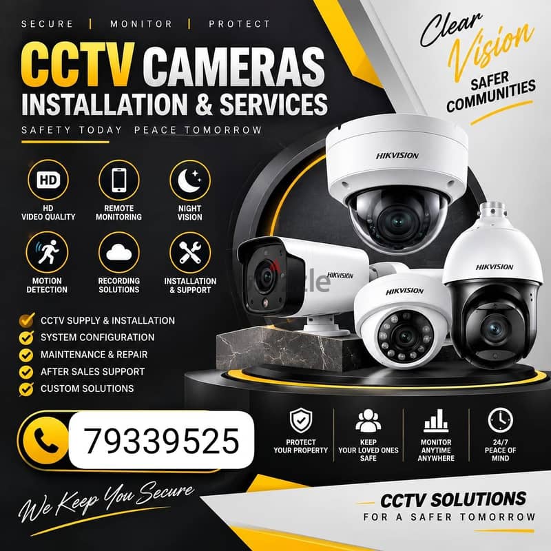 Secure your place with the best cctv cameras hikvision and ip camera 11